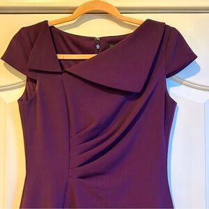 Tahari Arthur S Levine fitted sheath dress sz 4